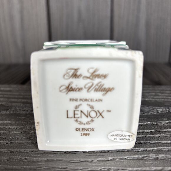 1989 Lenox Spice Village “Tarragon” House – Fine Porcelain – See All Photos - Picture 9 of 10